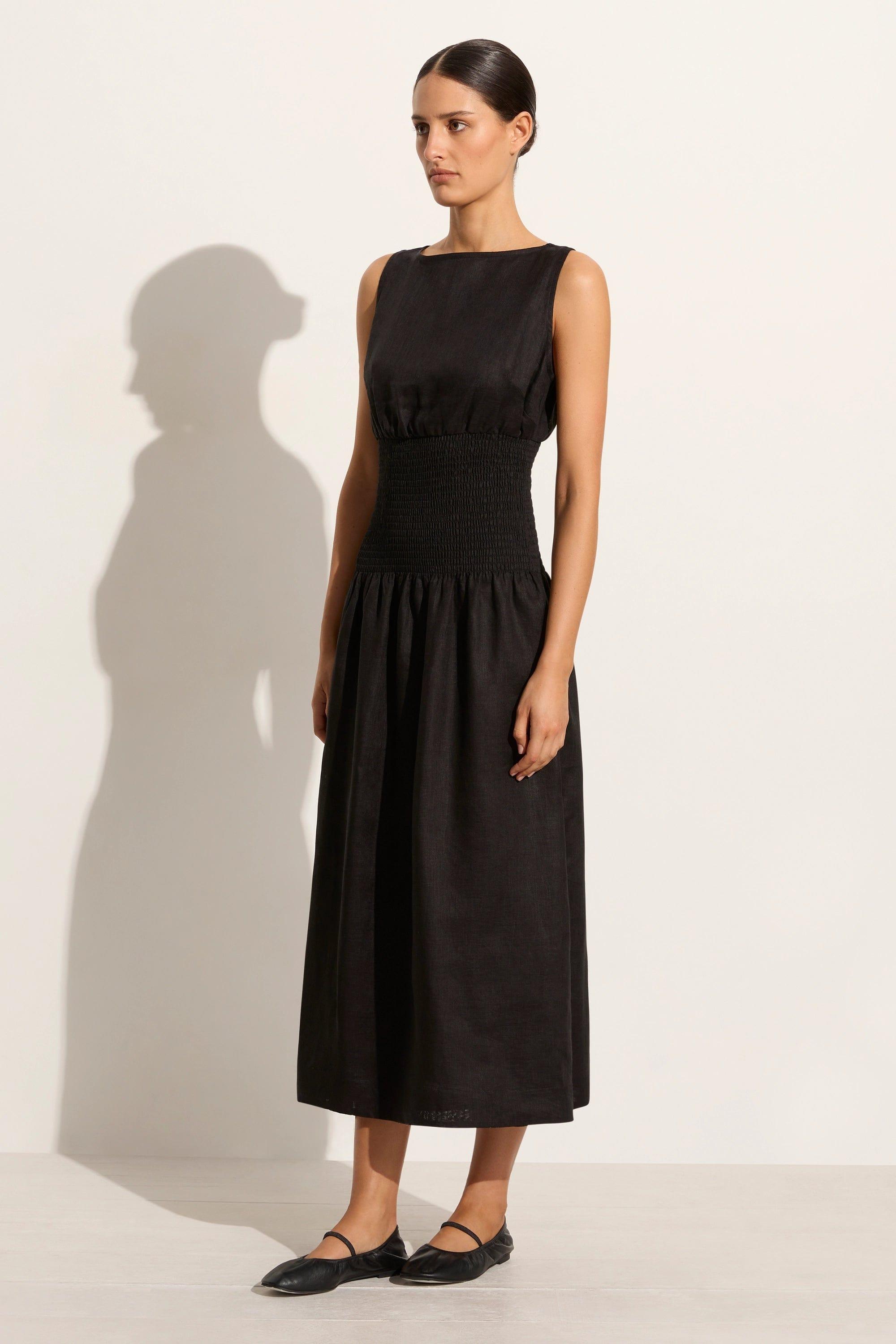La Canella Midi Dress Black - Final Sale Product Image