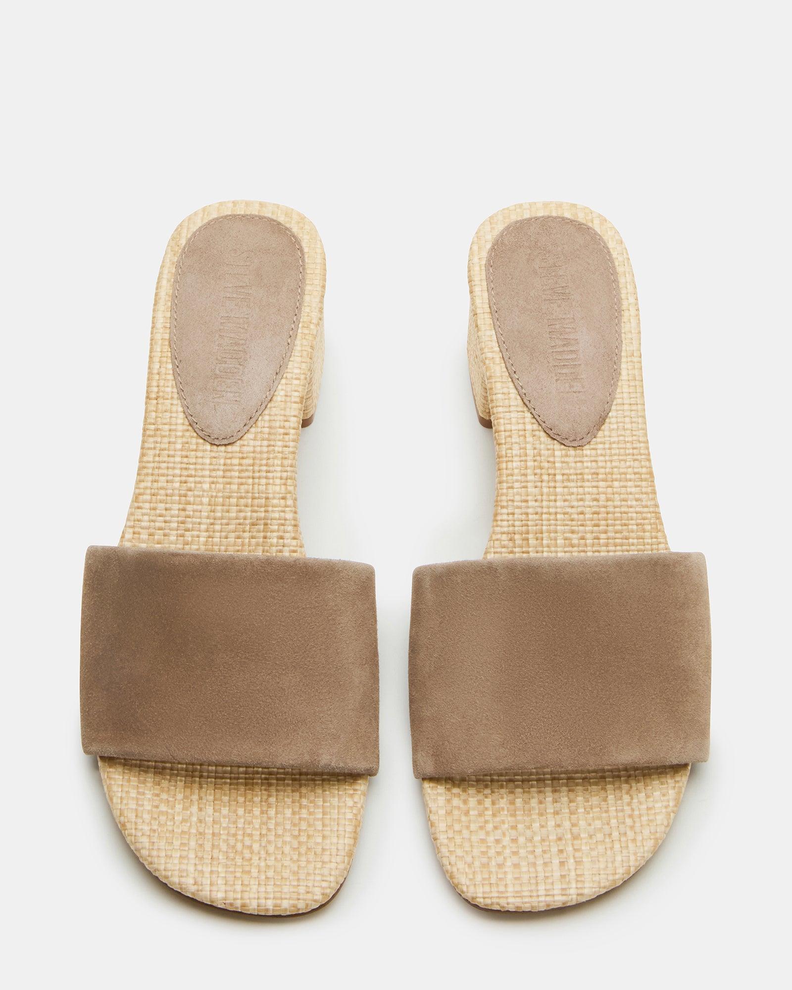 HAILEE TAUPE SUEDE Female Product Image