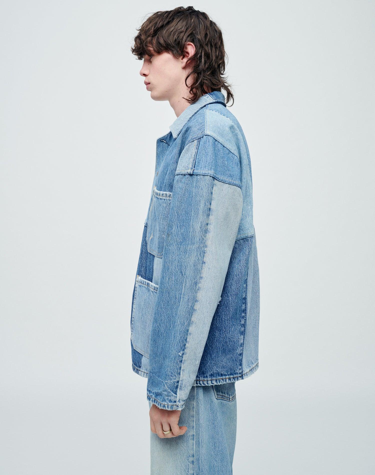 Levi's Men's Quilted Barn Jacket - Assorted Indigo Male Product Image
