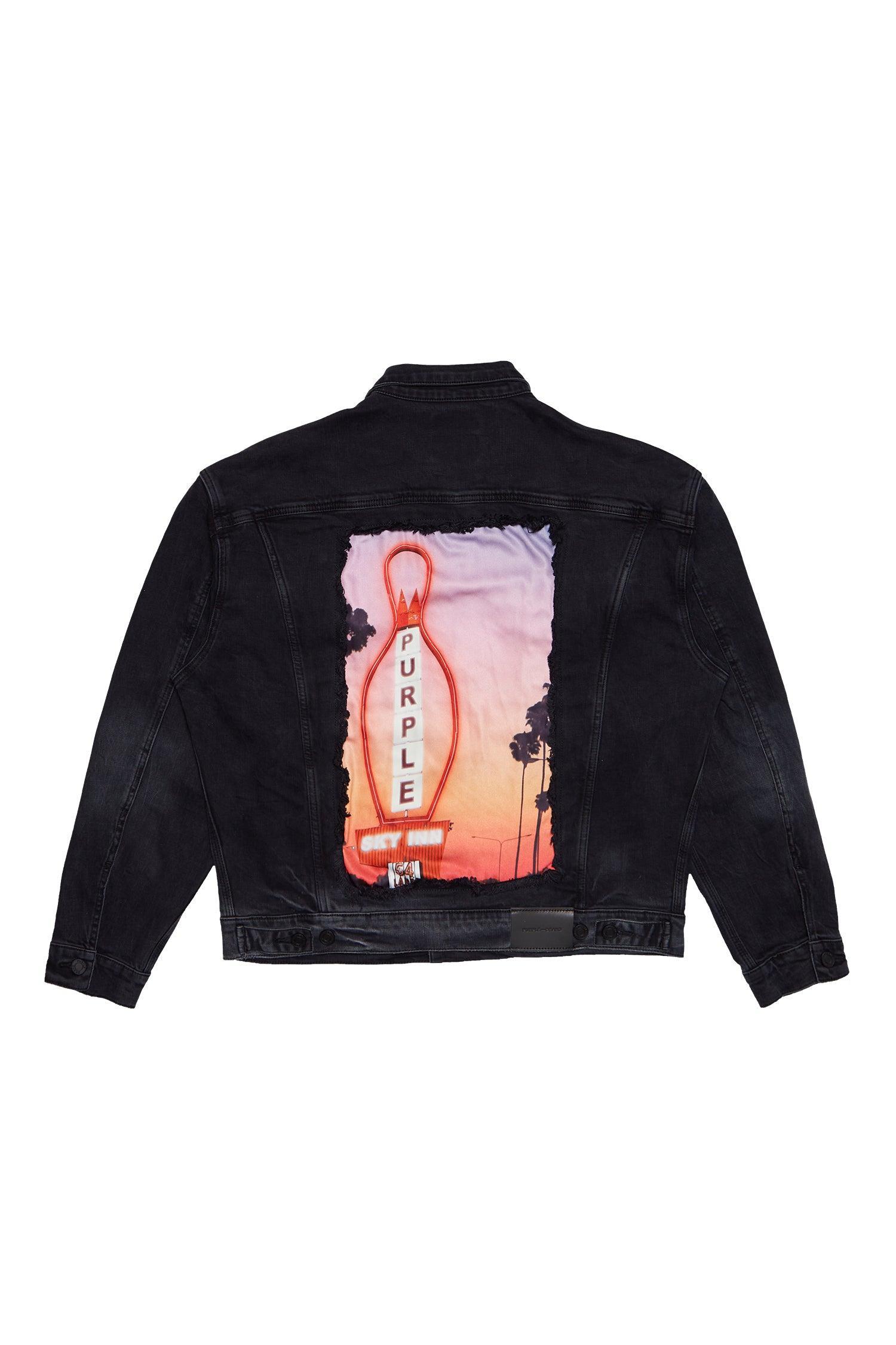 Purple X Blue Sky Jacket Male Product Image