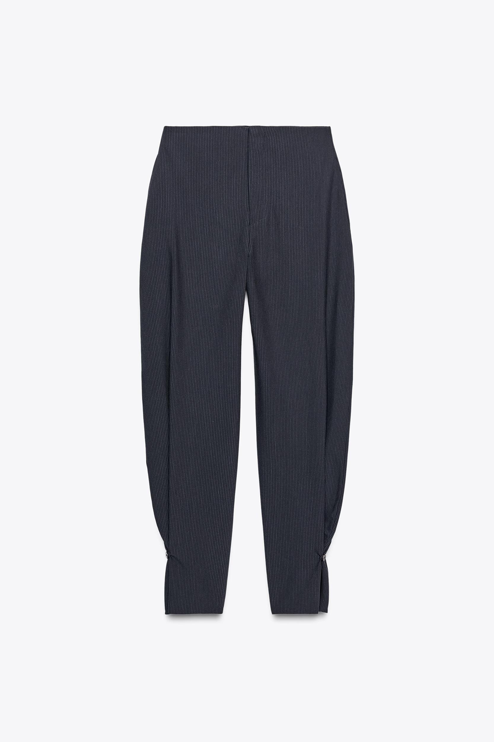 ZW COLLECTION PINSTRIPE BALLOON PANTS Product Image