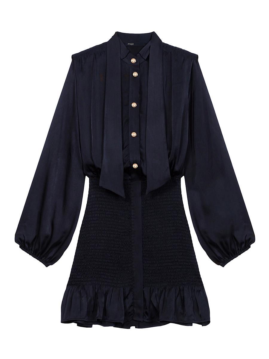 Womens Knit 2-in-1 Short Dress Product Image