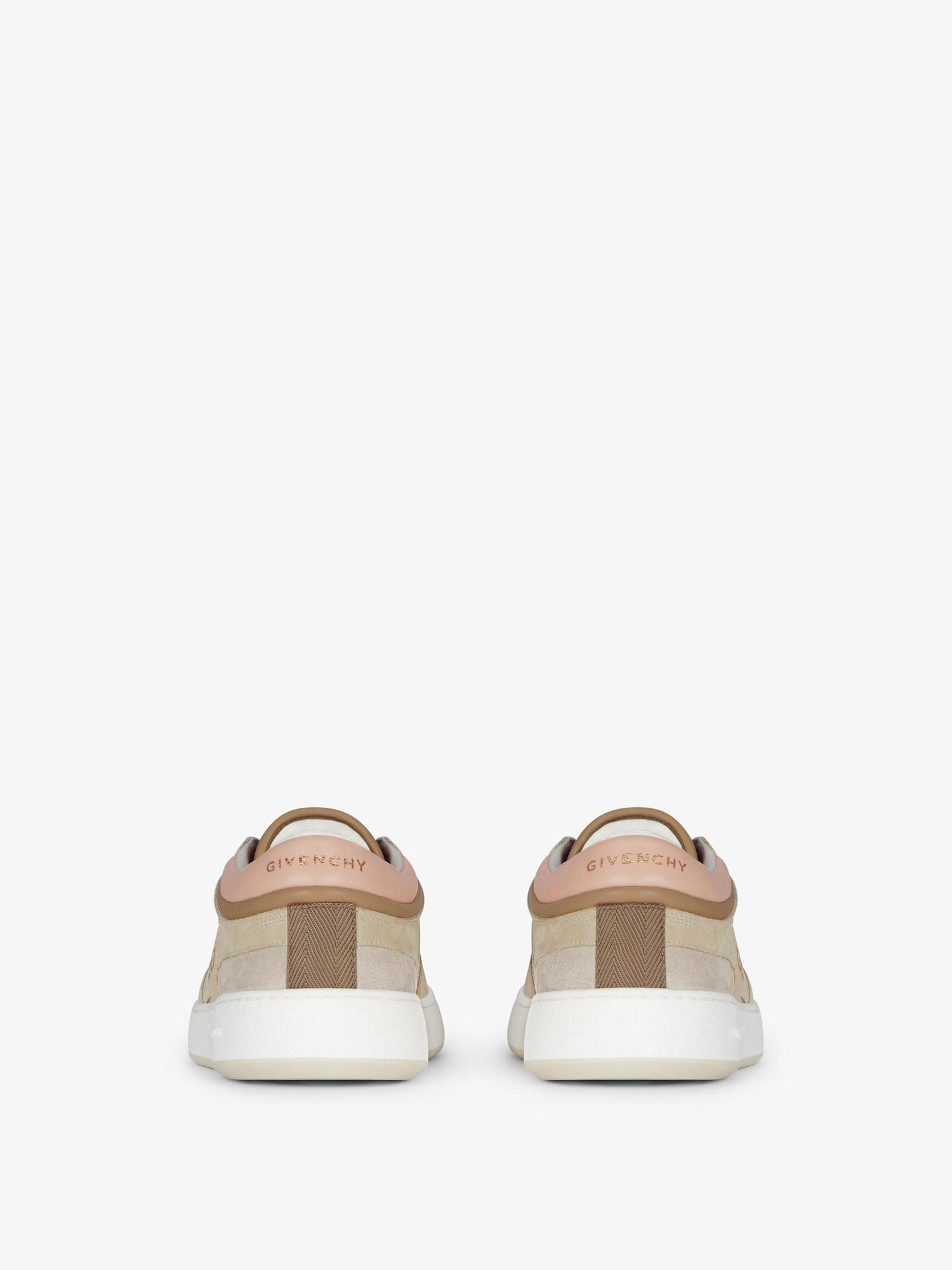 G Move sneakers in mixed leathers Product Image