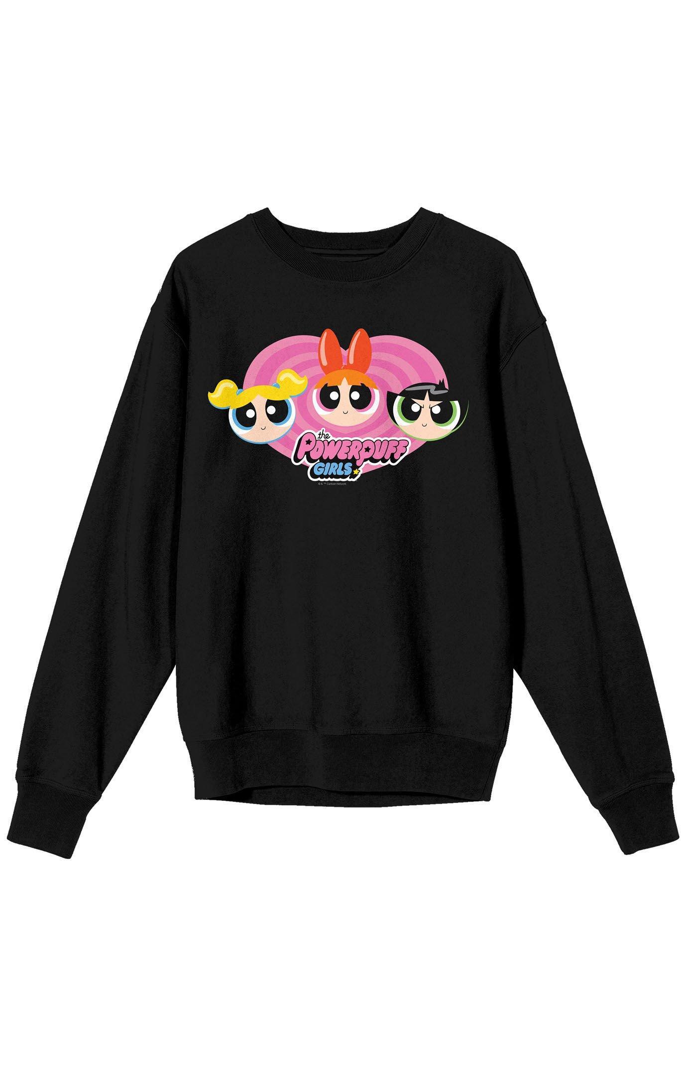Juniors' Powerpull Girls Pink Heart Long Sleeve Graphic Tee, Women's, Size: XXL, Black Product Image
