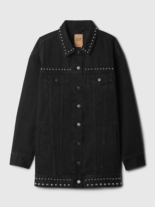 Oversized Icon Denim Jacket Product Image