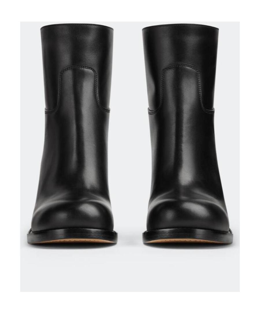 BOTTEGA VENETA Logo Boots In Black Product Image