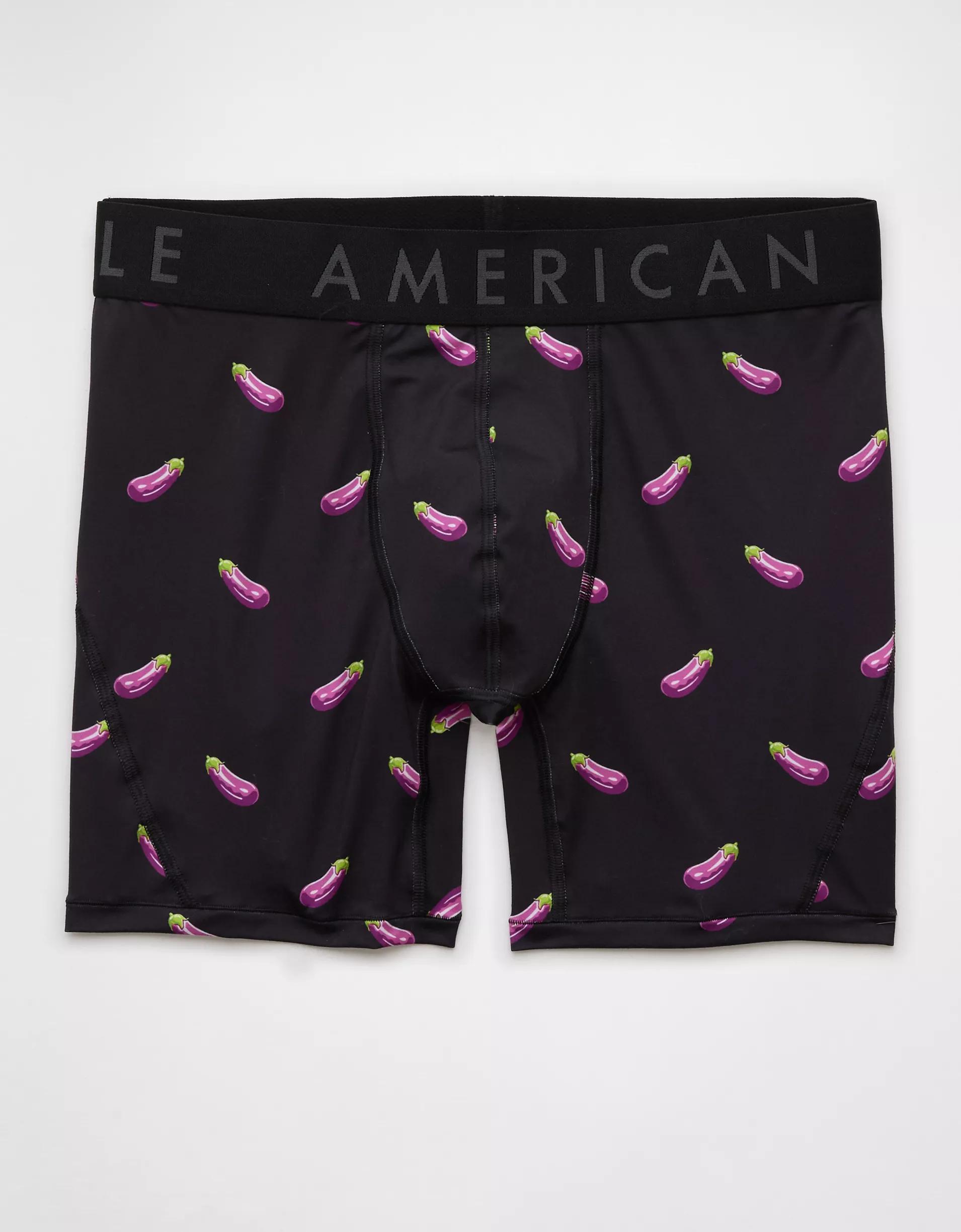 AEO Men's Eggplants 6" Flex Boxer Brief Product Image