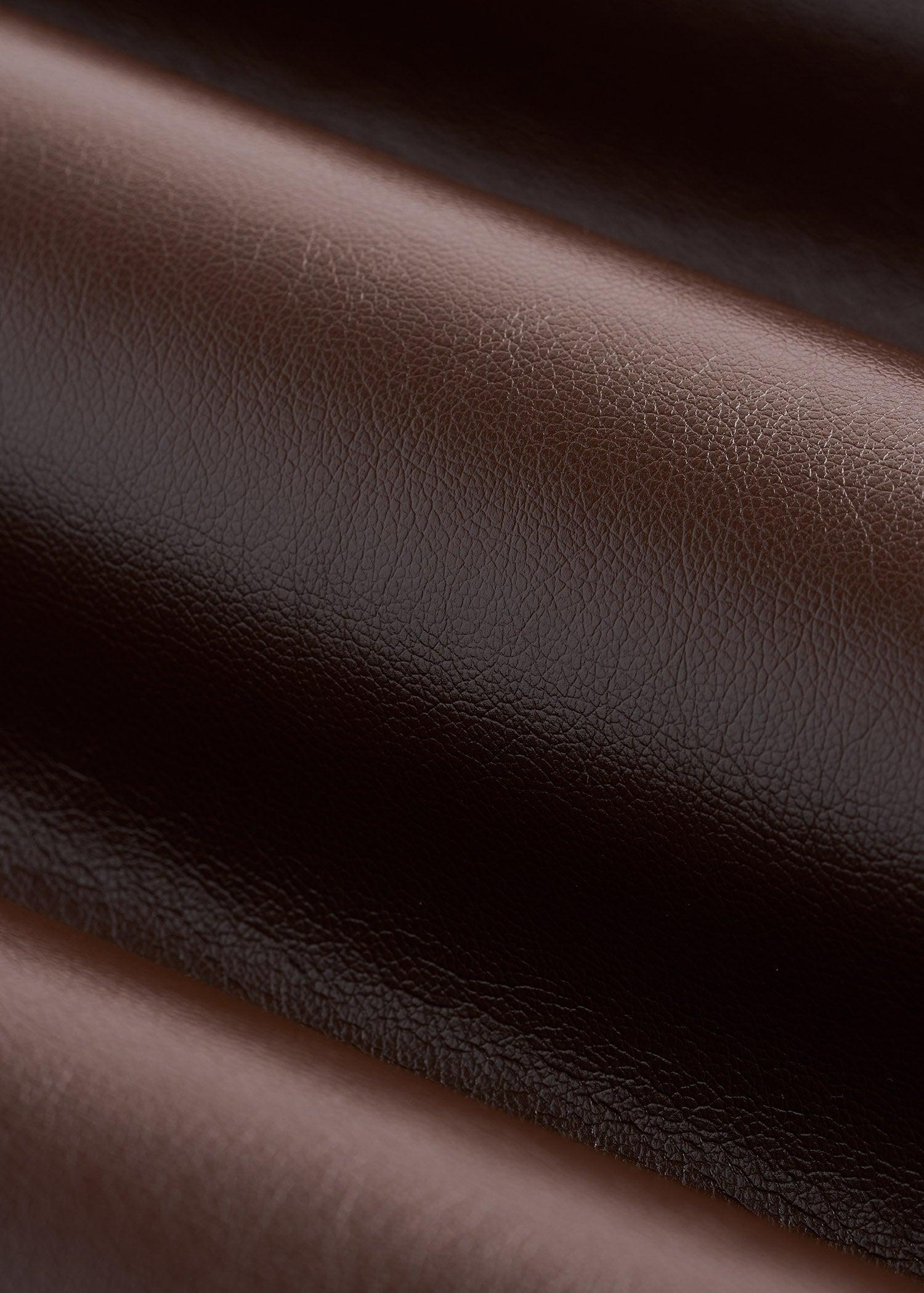 Faux Leather Straight Leg Pants for Tall Women in Espresso Product Image