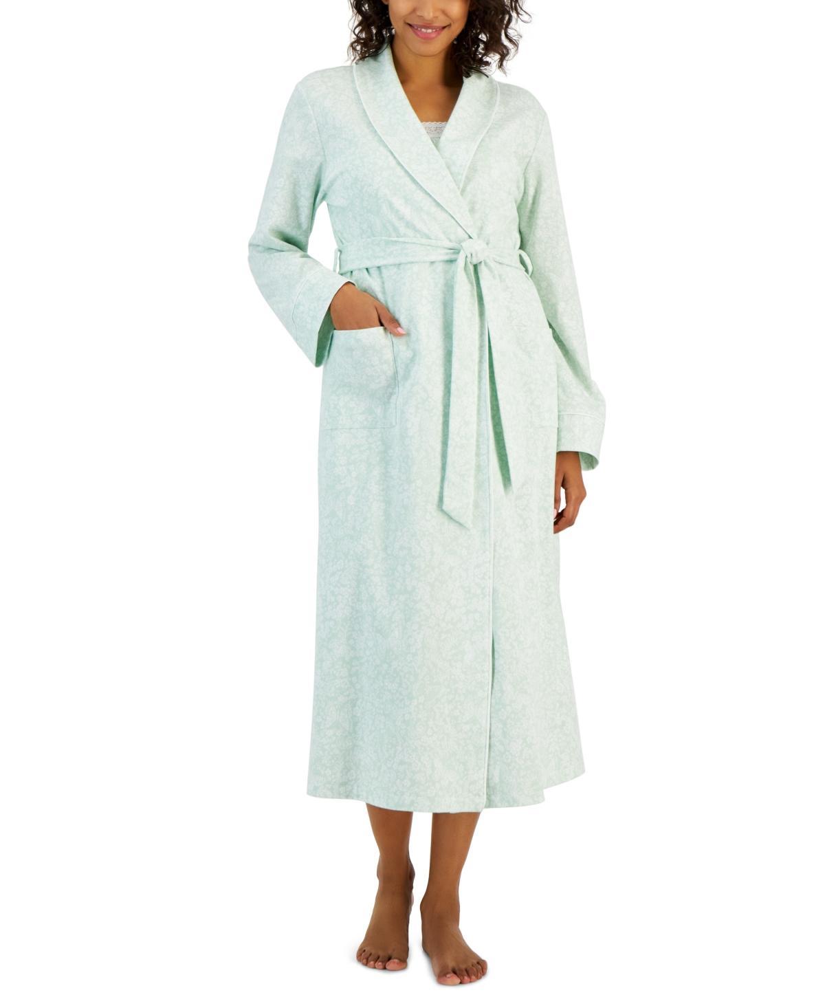 Charter Club Womens Cotton Floral Belted Robe, Created for Macys Product Image