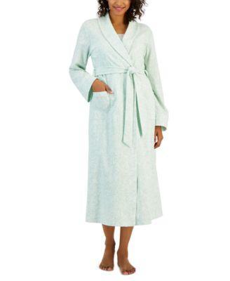 Charter Club Womens Cotton Floral Belted Robe, Created for Macys Product Image