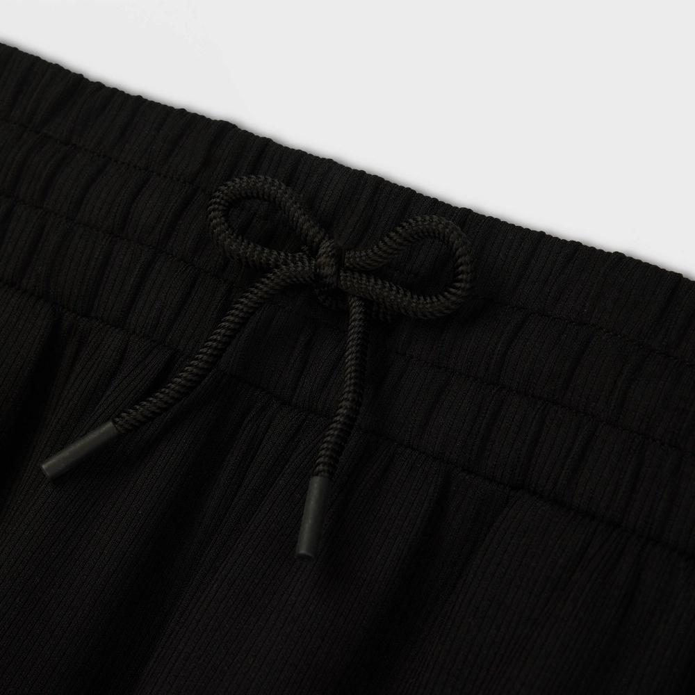 Women's Airy Sleek Ribbed High-Rise Wide Leg Pants - All In Motion™ Product Image