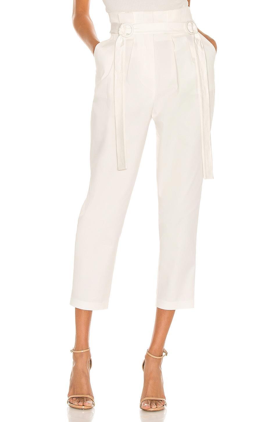 High Waist Canvas Pant SELMACILEK Product Image