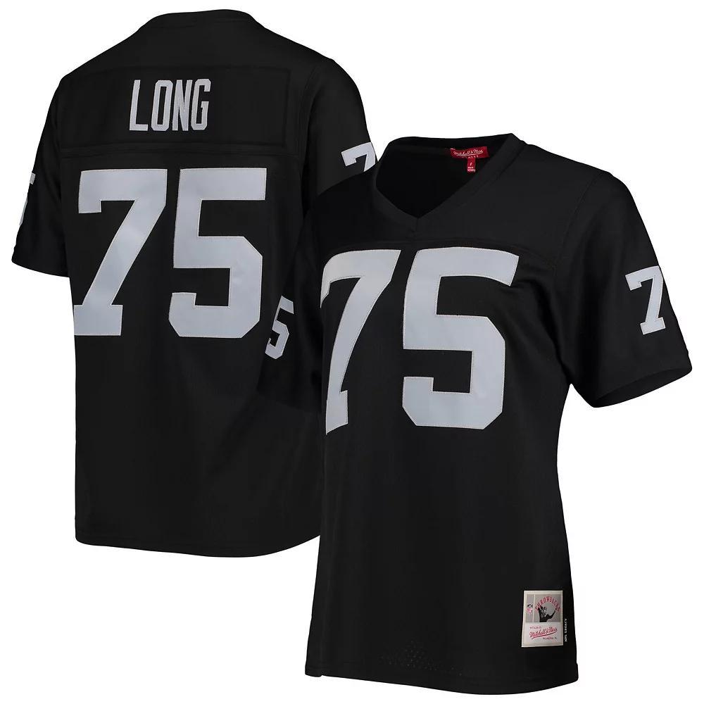 Women's Mitchell & Ness Howie Long Black Las Vegas Raiders Legacy Replica Player Jersey, Size: Small, Lvr Black Product Image