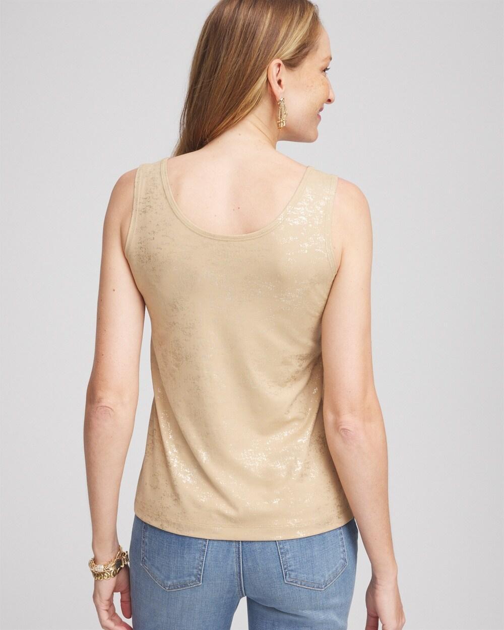 Women's Foiled Microfiber Tank Top Product Image