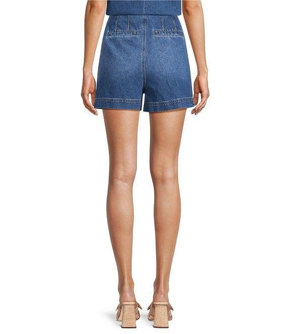 Antonio Melani Kaelie Mid Rise Coordinating Denim Shorts Product Image