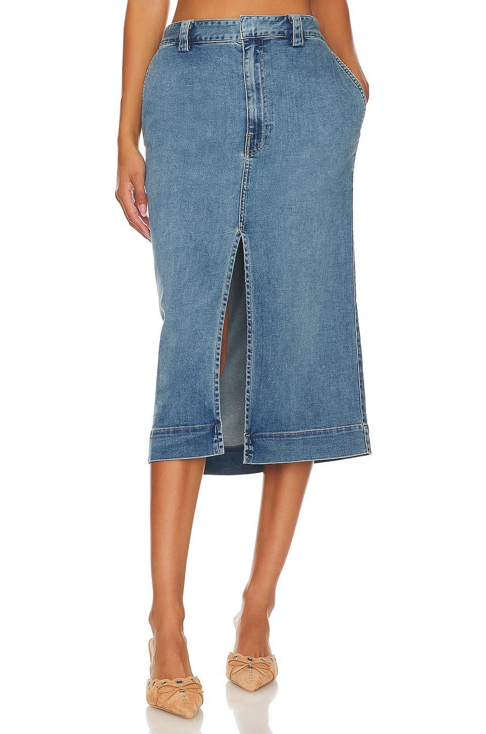 Soft Touch Slit Skirt Enza Costa Product Image
