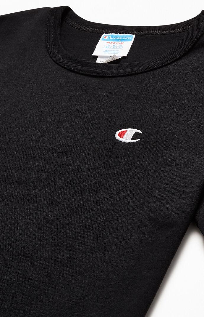 Mens Champion Heritage Short-Sleeve T-Shirt, C Logo Black M Product Image