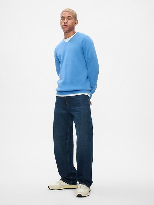 CashSoft V-Neck Sweater Product Image