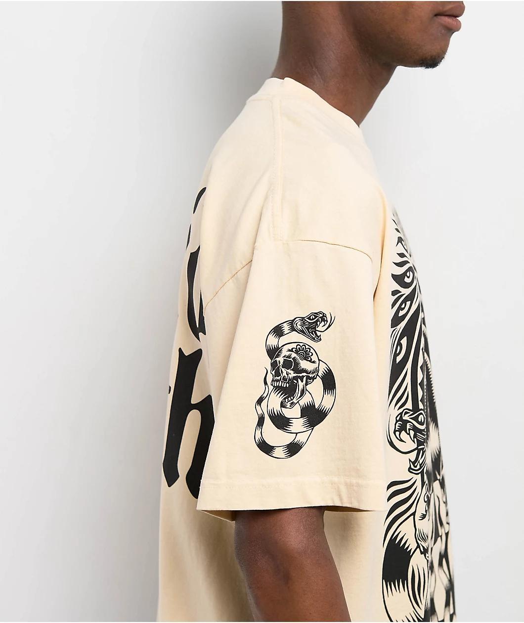 Liquid Death Death Charmer White T-Shirt Product Image