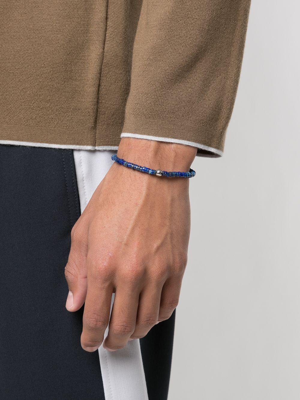 lapis lazuli beaded bracelet Product Image