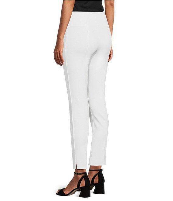 Slim Factor by Investments Coordinating Ponte Knit Ankle Skinny Pants Product Image