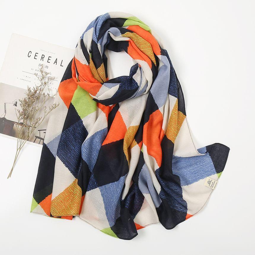 Tassel Patterned Scarf (Various Designs) Product Image