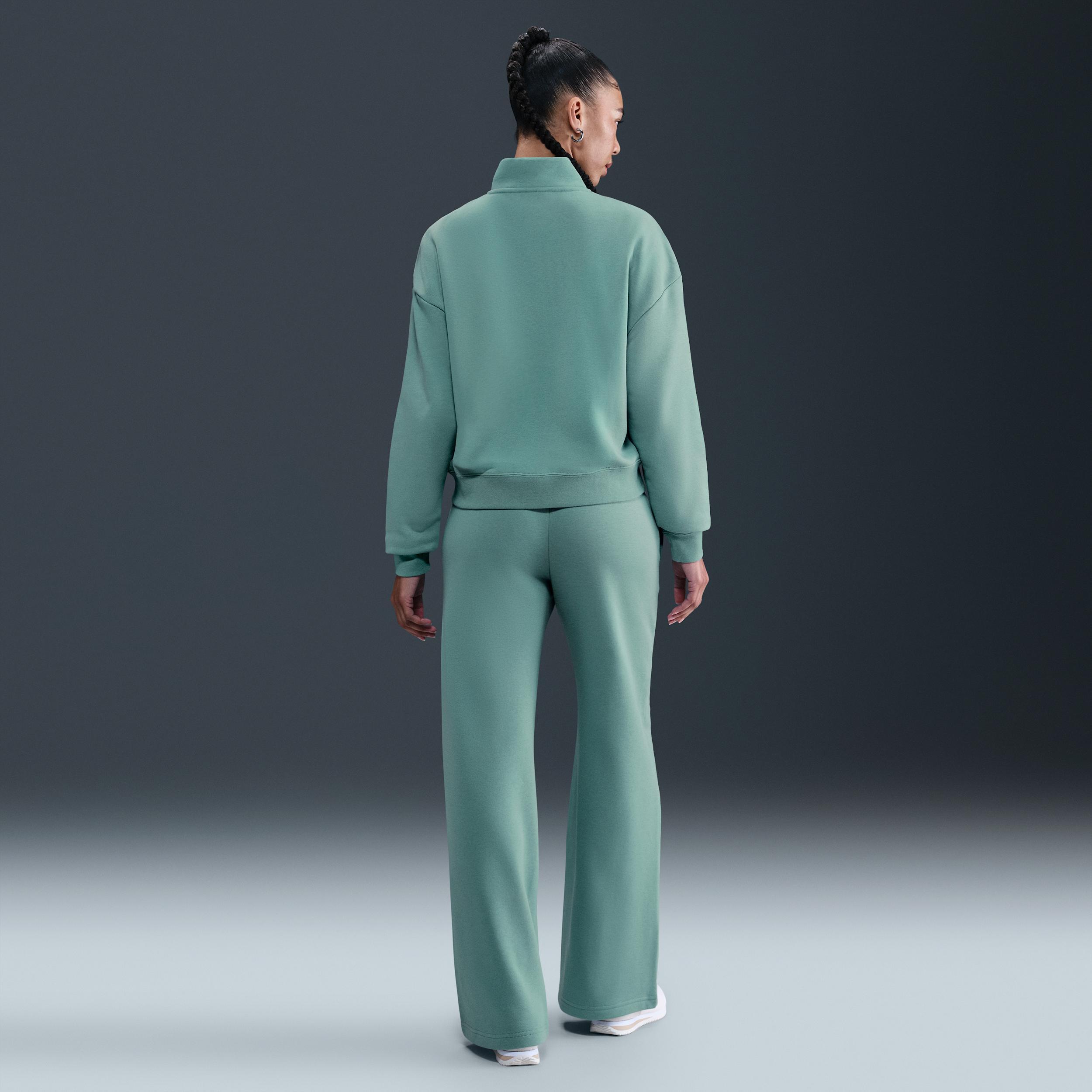 Nike Sportswear Club Fleece Women's Mid-Rise Wide-Leg Sweatpants Product Image