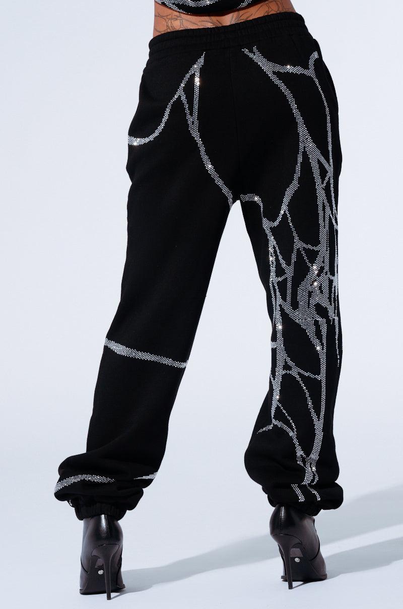 SPIDER SEQUIN DETAIL JOGGER Product Image