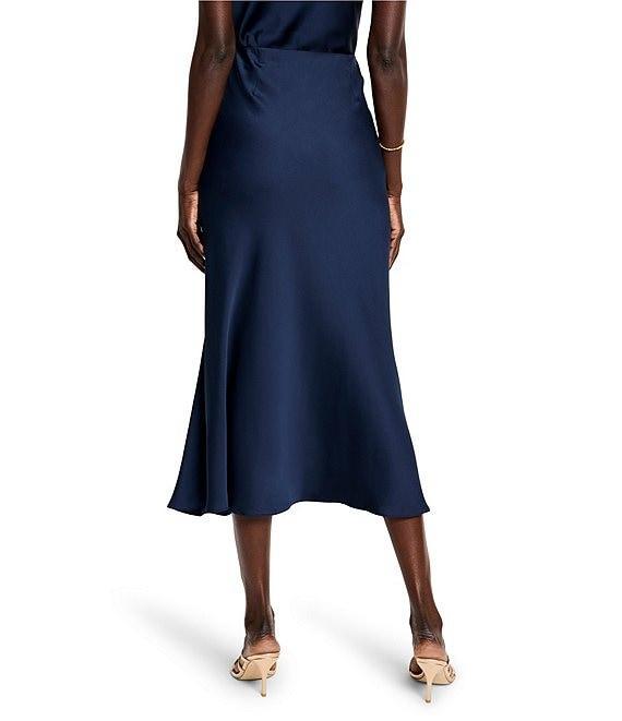 NIC + ZOE Social Edit Crepe A-Line Slip Skirt Product Image