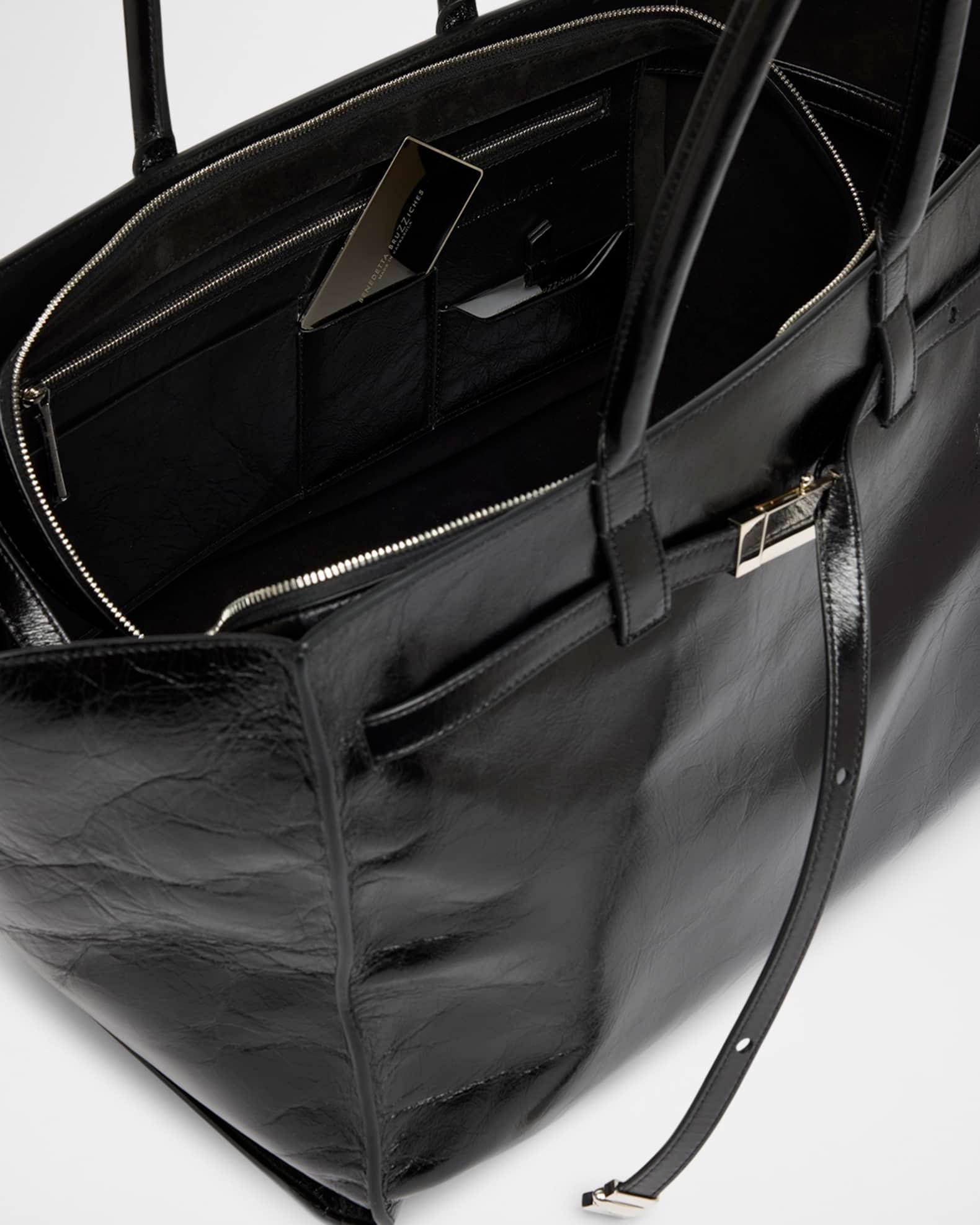 Mame La Petite Crinkled Leather Shoulder Bag Product Image