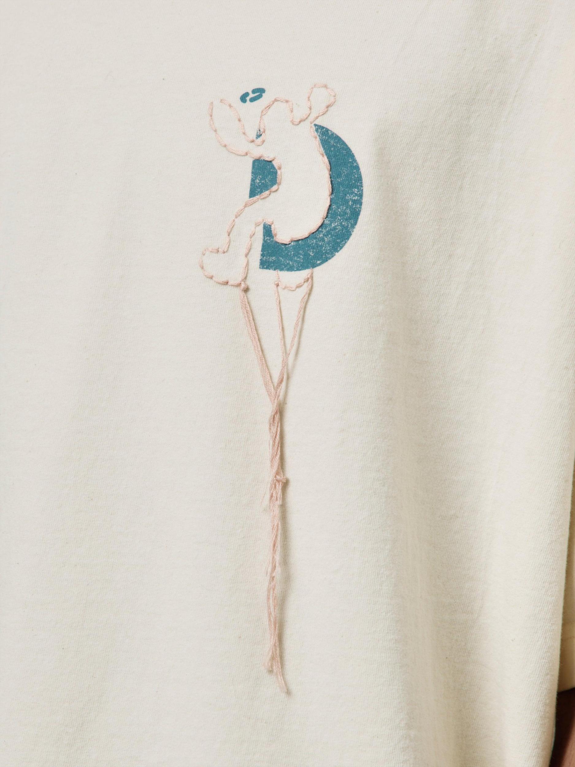 Union Looping Damage Tee (Ecru) Product Image