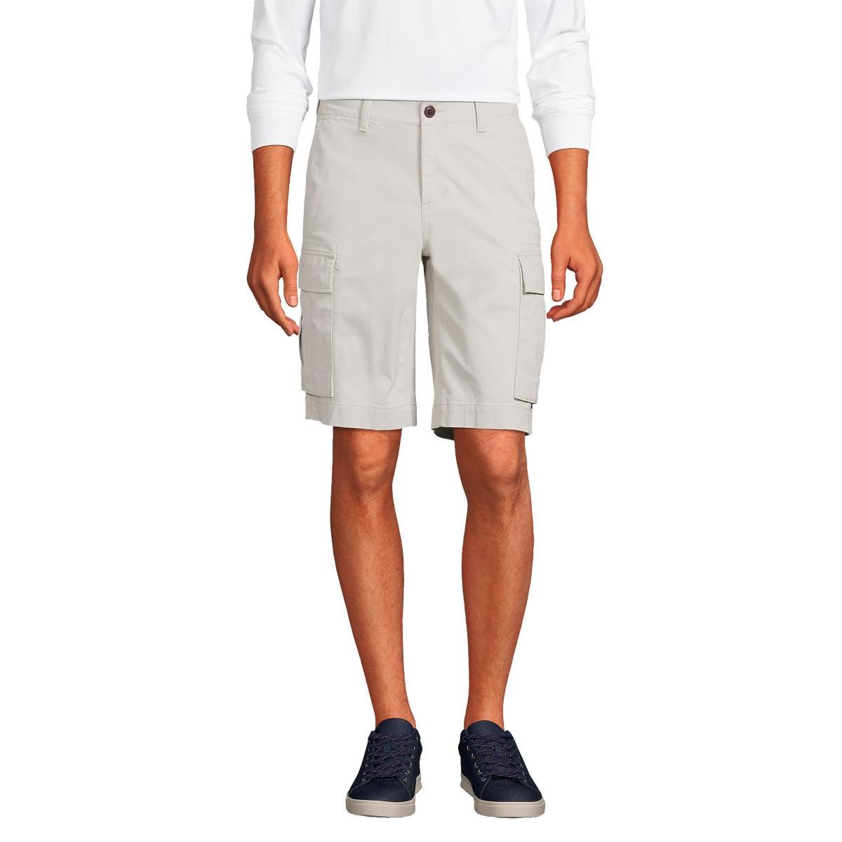 Men's Lands' End Comfort First Knockabout Cargo Shorts, Size: 34, Boulder Gray Product Image