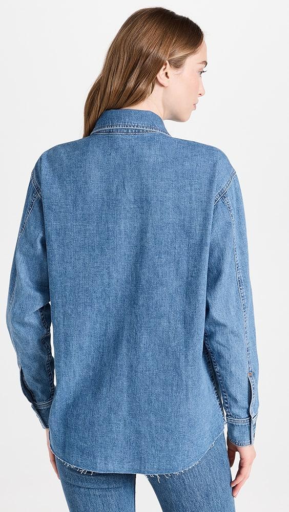 ASKK NY Oversized Denim Shirt | Shopbop Product Image