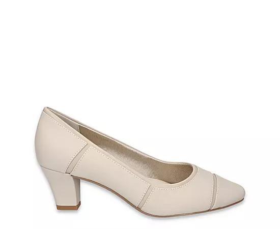 Easy Street Datia Women's Pumps, Size: 8.5 Wide, White Product Image