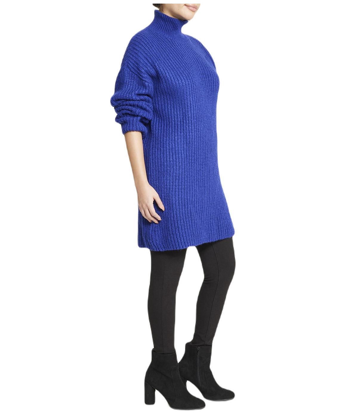 Turtleneck Funnel Sweater Dress Product Image
