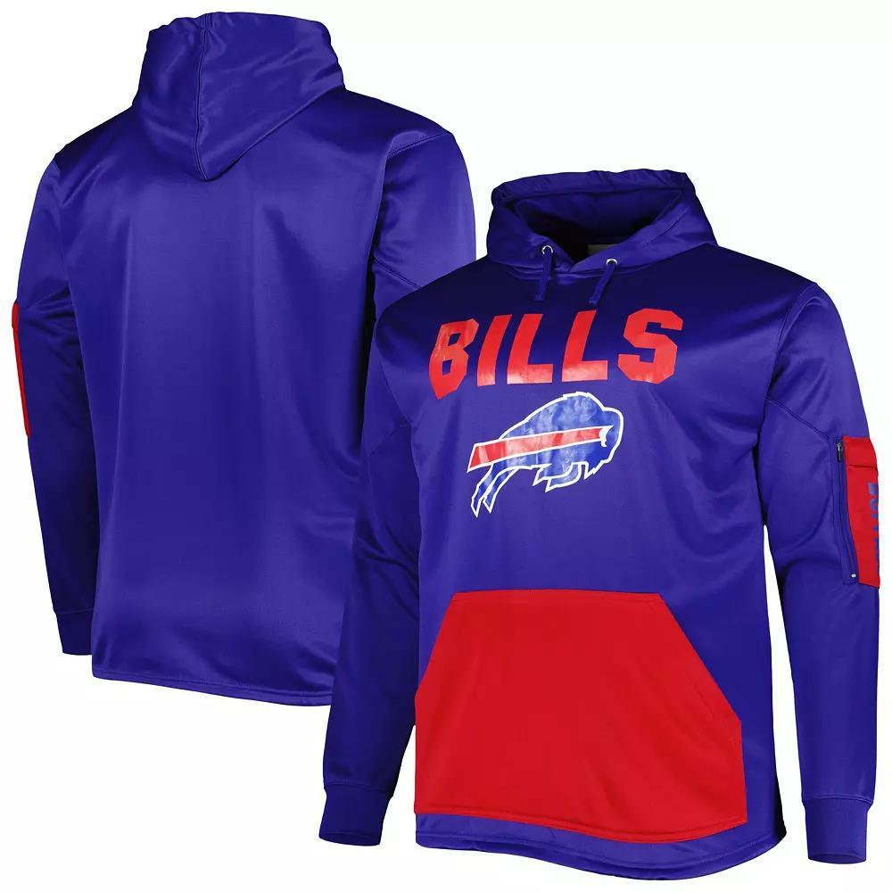 Men's Fanatics Branded Royal Buffalo Bills Pullover Hoodie, Size: 3XB, Blue Product Image