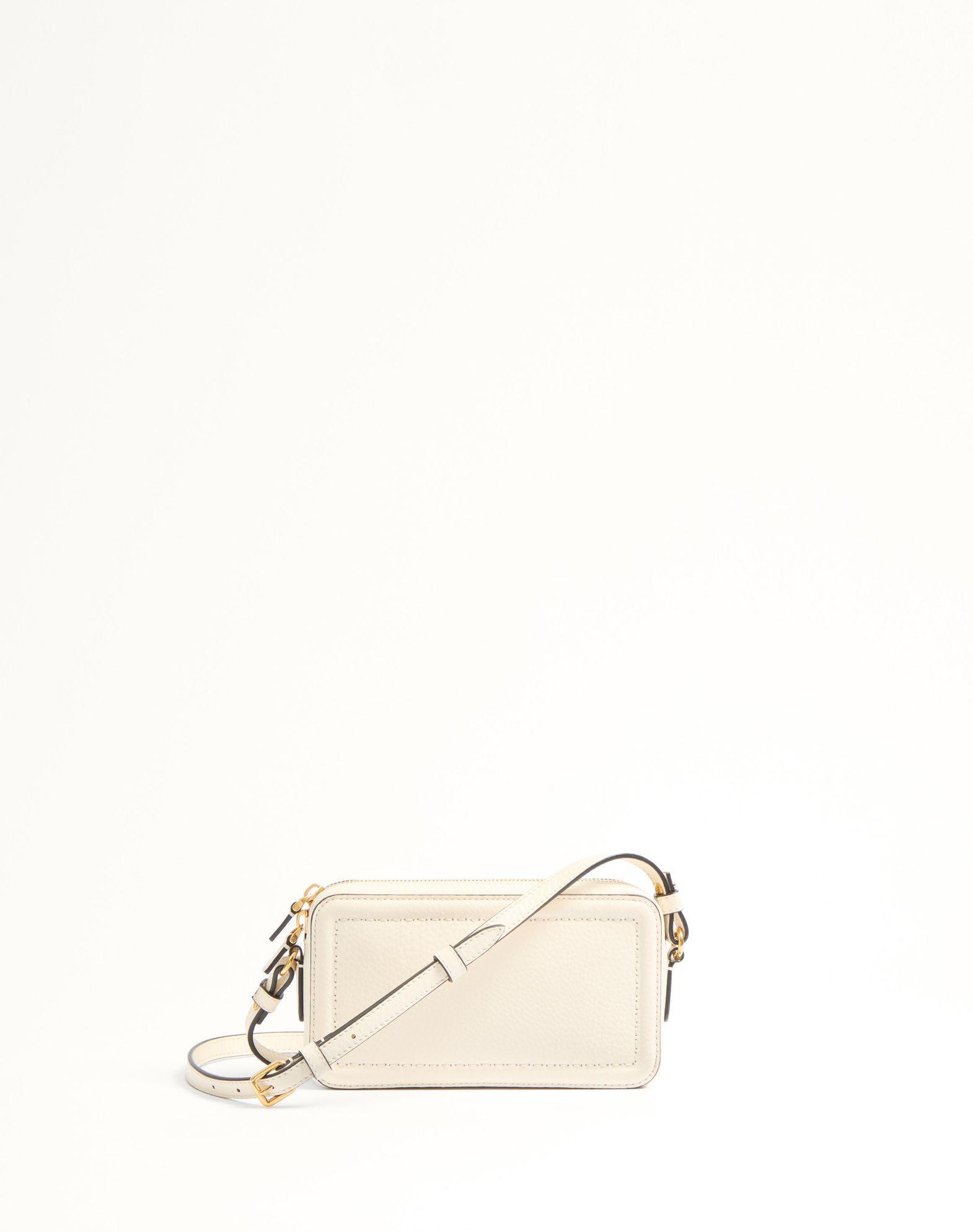 Valentino Garavani Alltime Mini Shoulder Bag In Grainy Calfskin Product Image