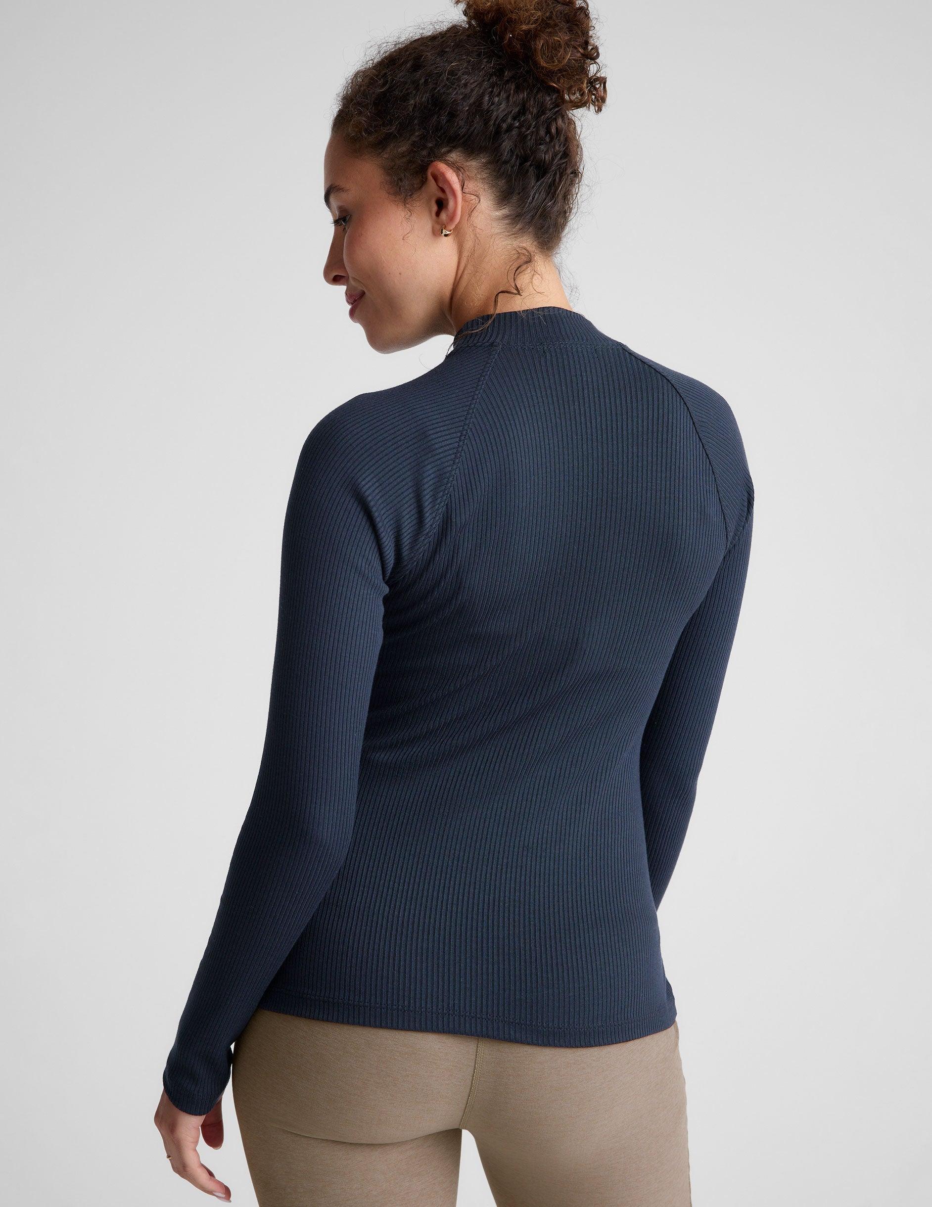Contours Mock Neck Long Length Top Product Image
