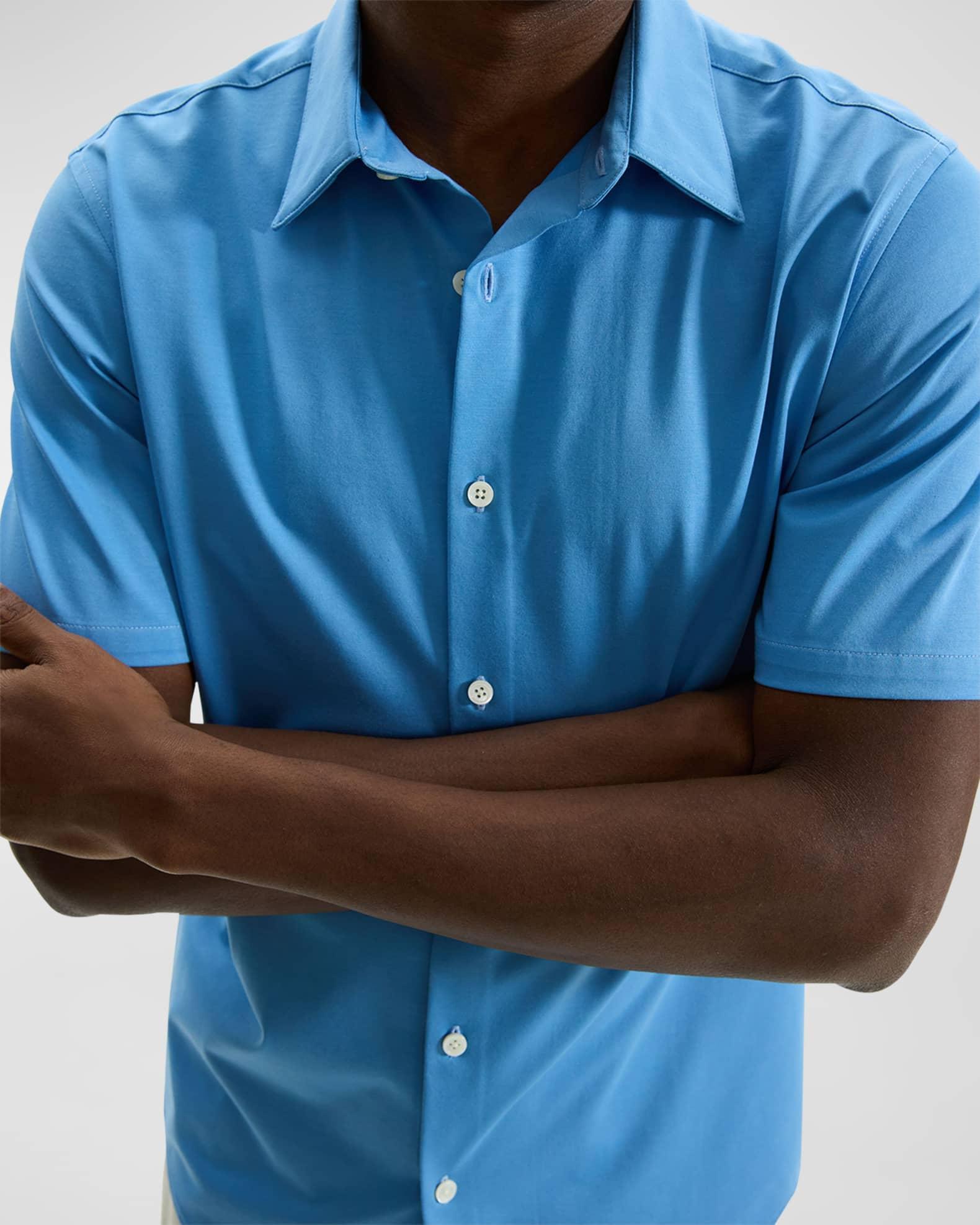 Men's Irving Short Sleeve Shirt in Structure Knit Product Image