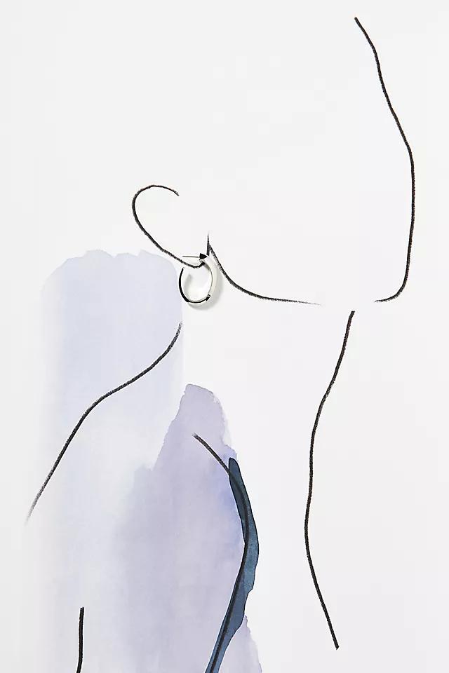 Sculptural Hoop Earrings Product Image