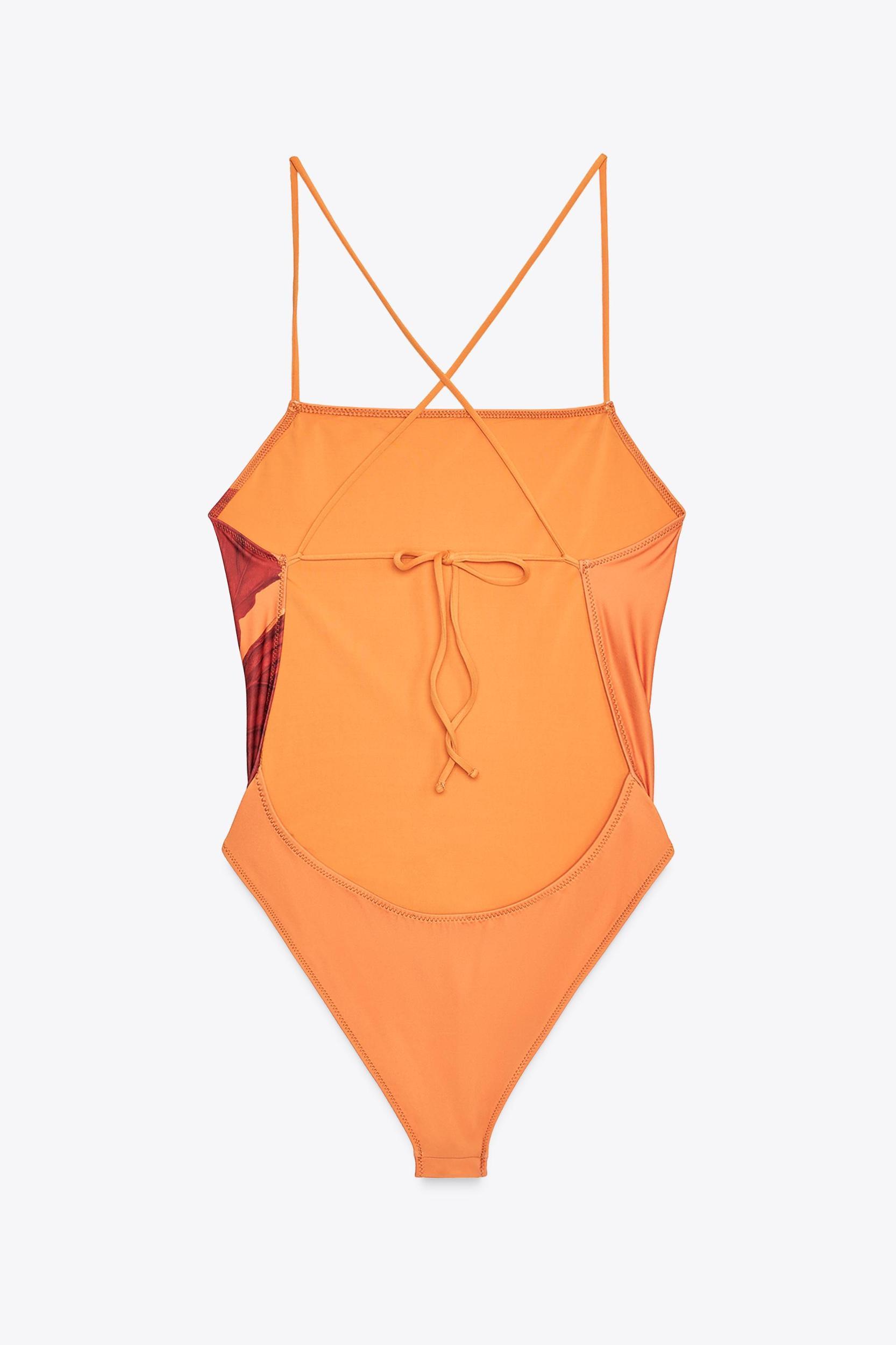 FLORAL PRINT SWIMSUIT Product Image
