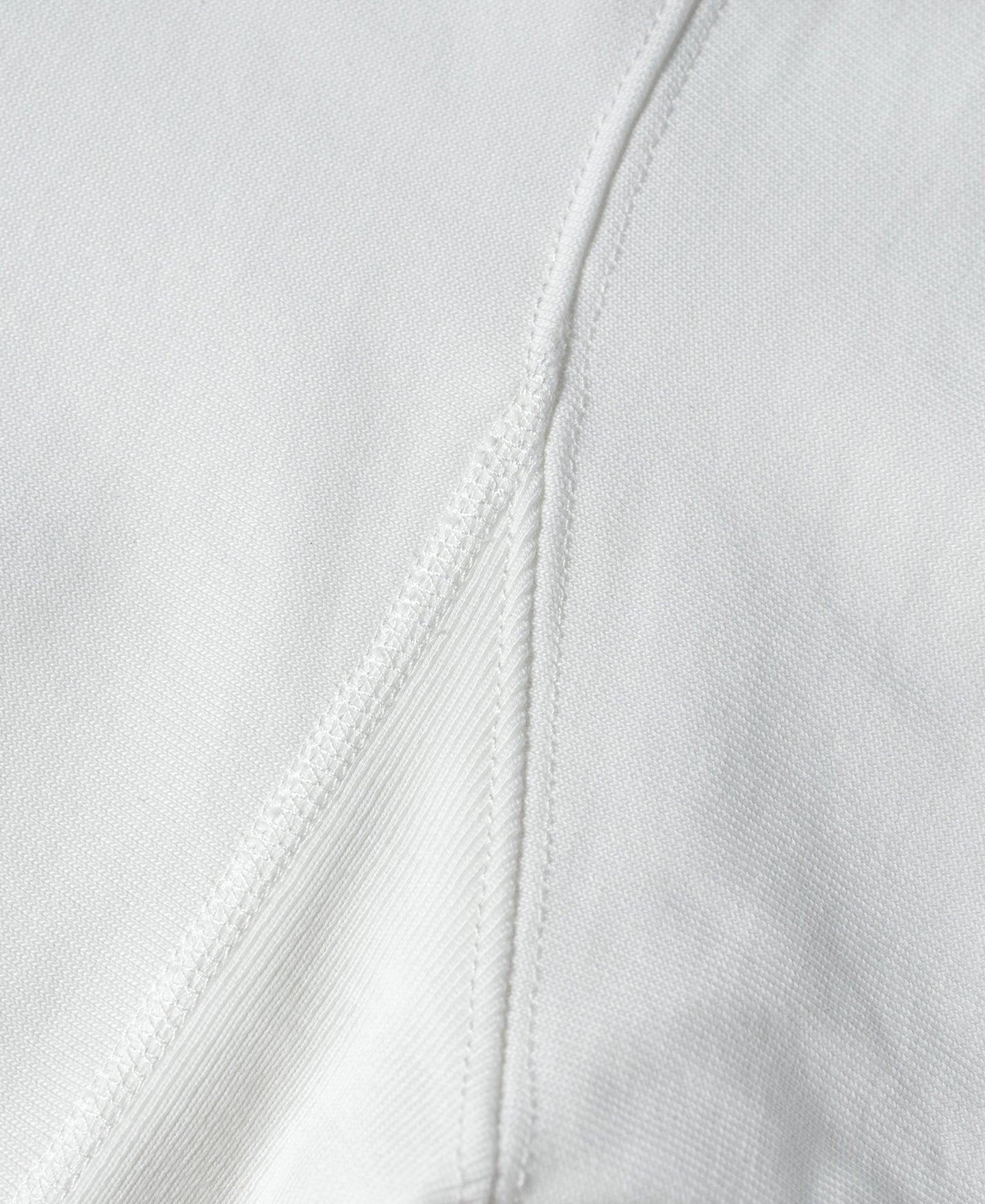 10.6 oz Reverse Weave T-Shirt - White Product Image