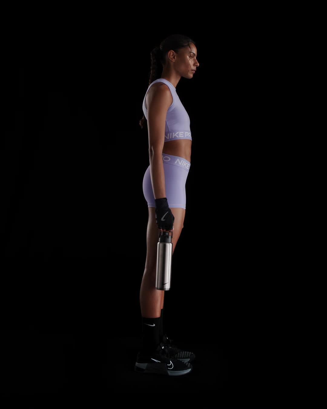 Nike Womens Pro Dri-FIT Crop Tank Top Product Image