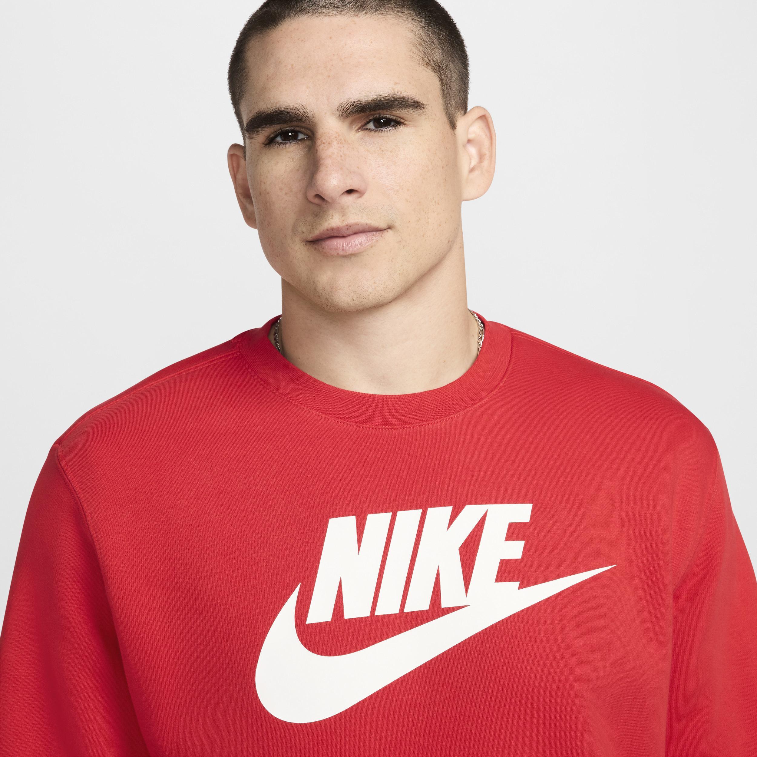 Nike Sportswear Club Fleece Men's Graphic Crew Product Image