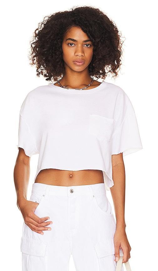 Free People Fade Into You Short Sleeve (Ivory) Women's Clothing Product Image