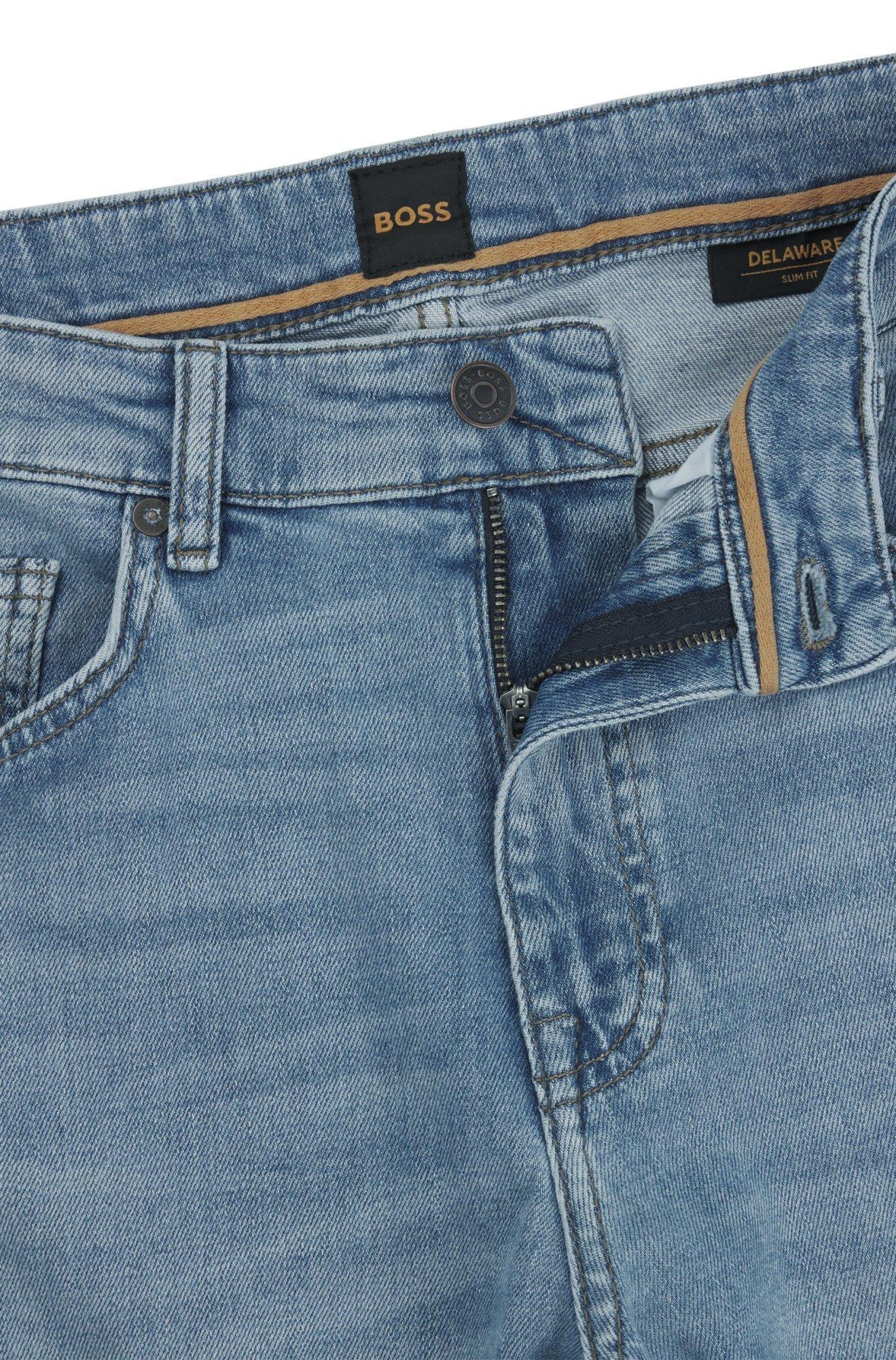 HUGO BOSS Delaware Jeans In Blue Product Image