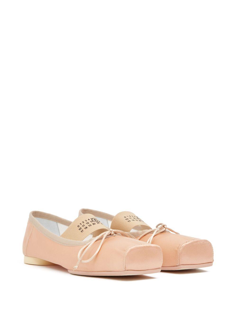 Anatomic Numbers-motif ballerina shoes Product Image