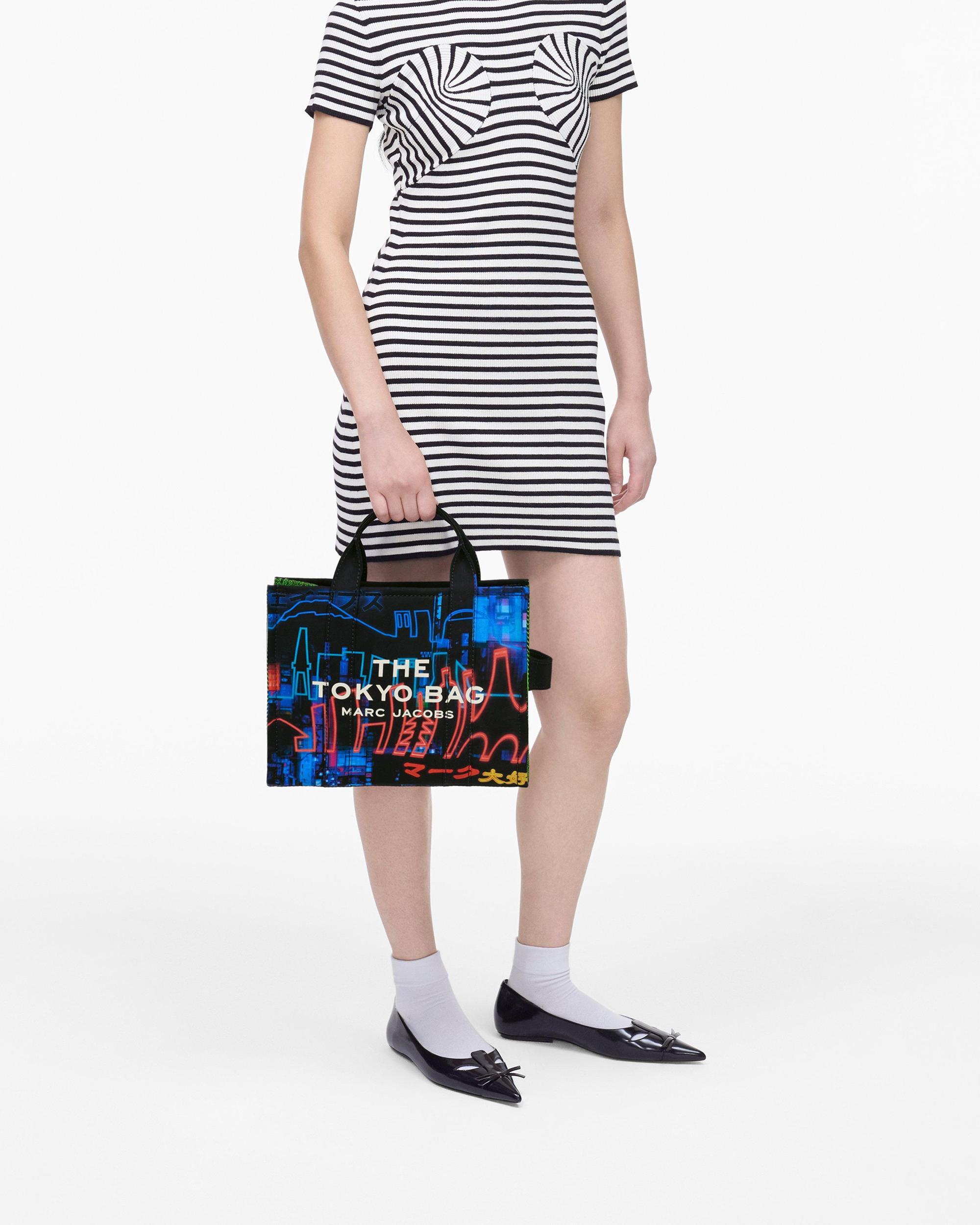 The Cargo Monogram Denim Medium Tote Bag Product Image