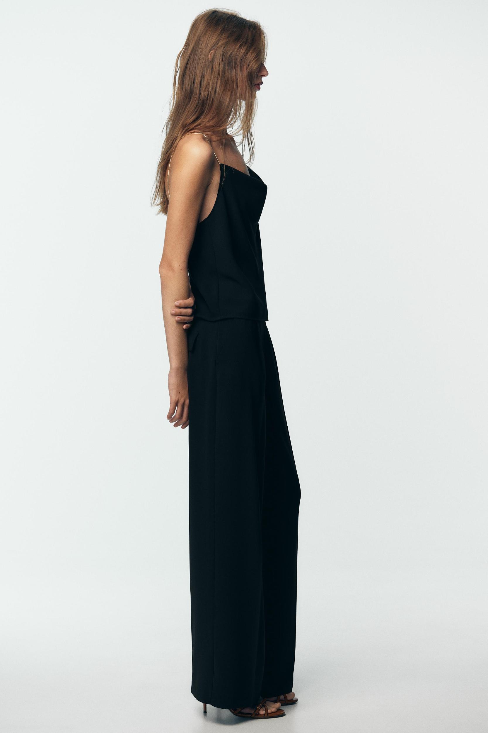 CHAIN WIDE LEG PANTS Product Image