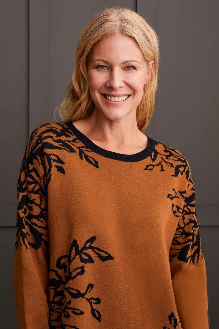 Crew Neck Reversible Sweater Product Image